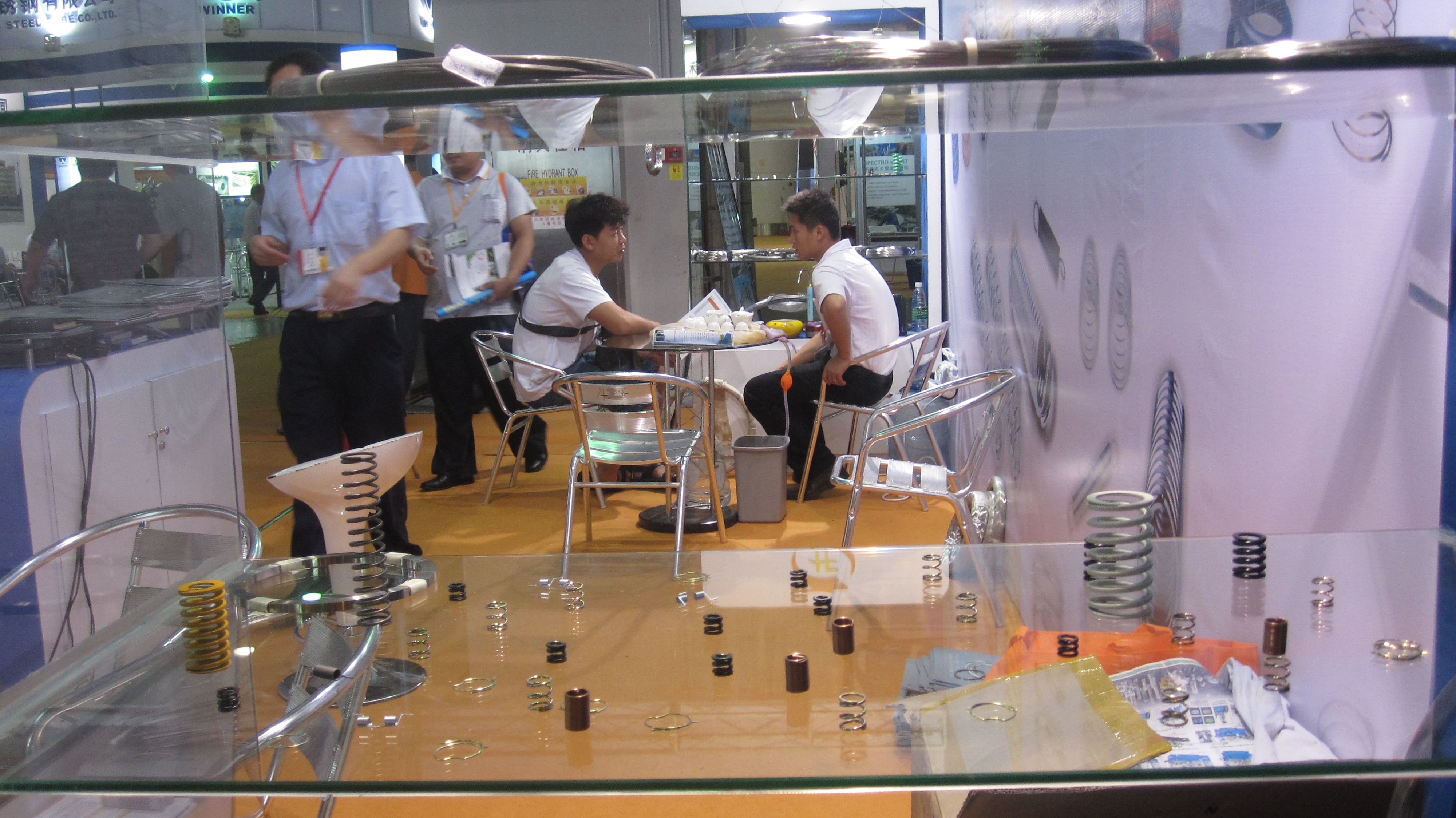 薈浚實業2011年6月廣州彈簧展會參展照片