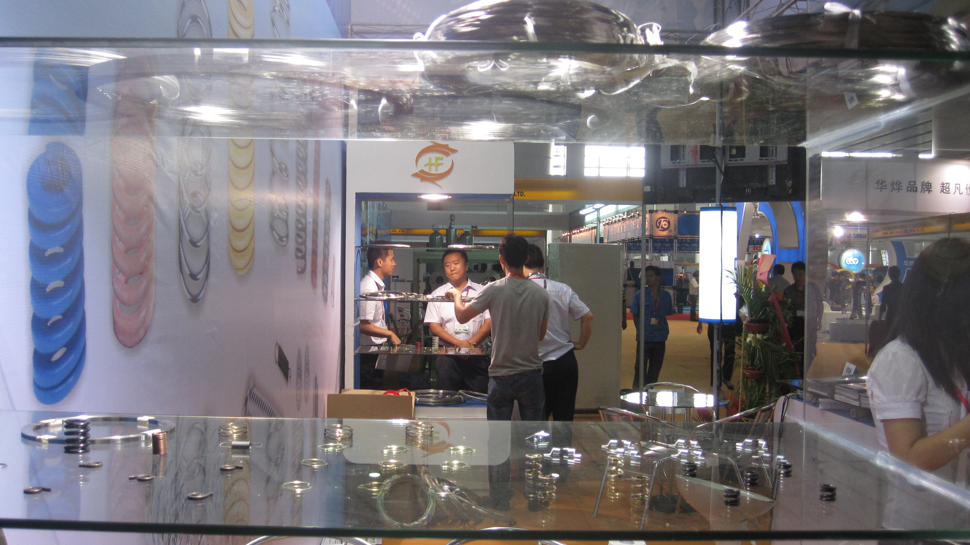 薈浚實業2011年6月廣州彈簧展會參展照片